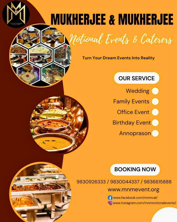 Mukherjee & Mukherjee Notional Events & Caterers image 1