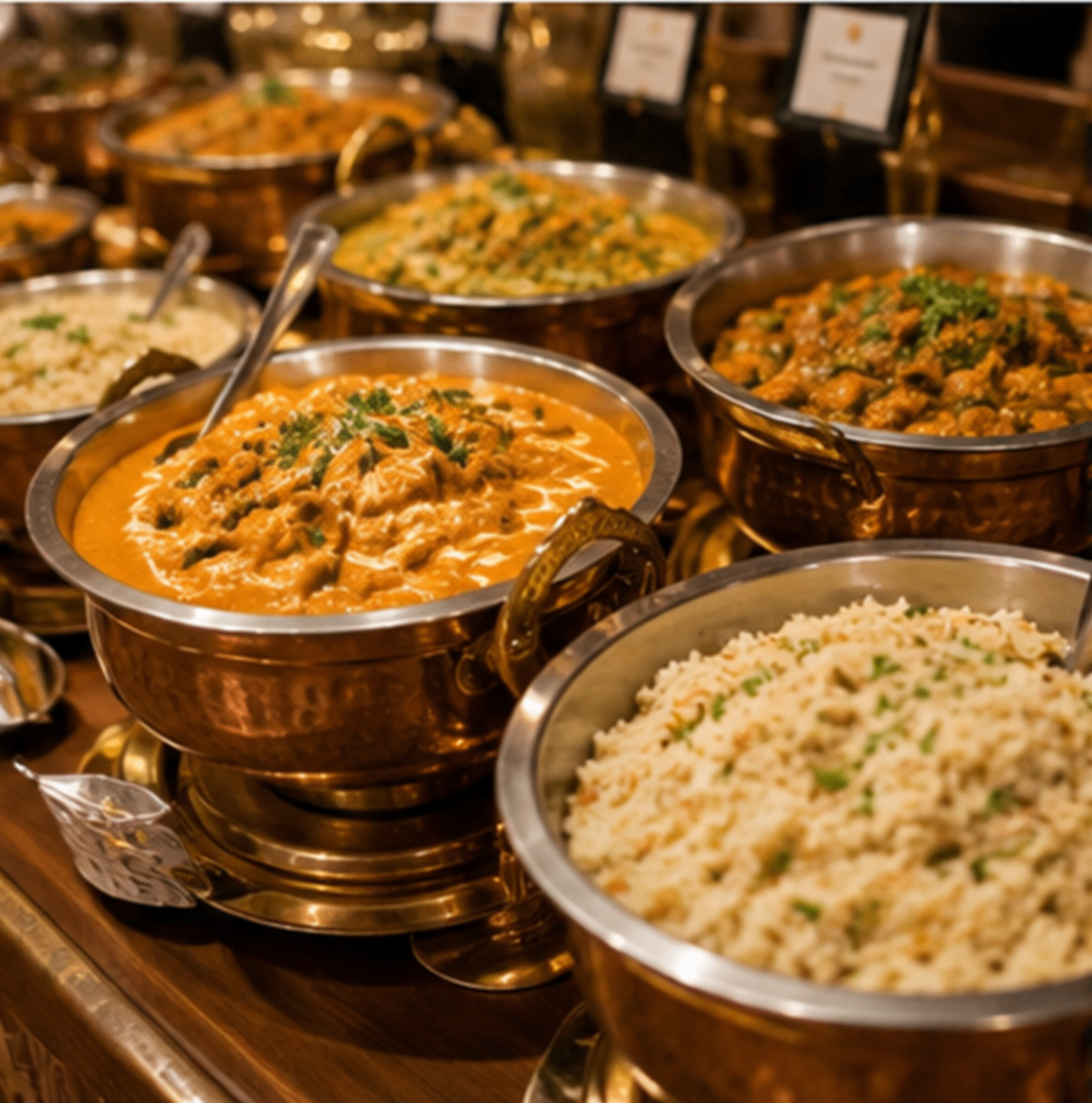 Catering services for weddings by Rajbarir Bhoj
