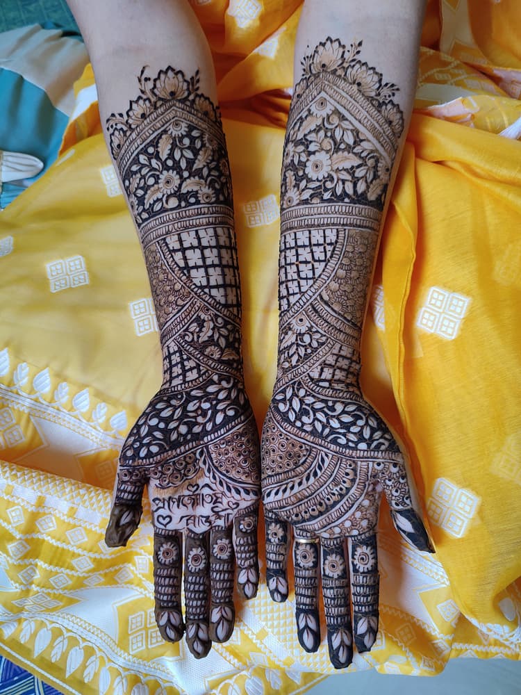 Ankur henna art image 18