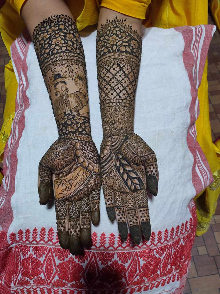 Ankur henna art image 20