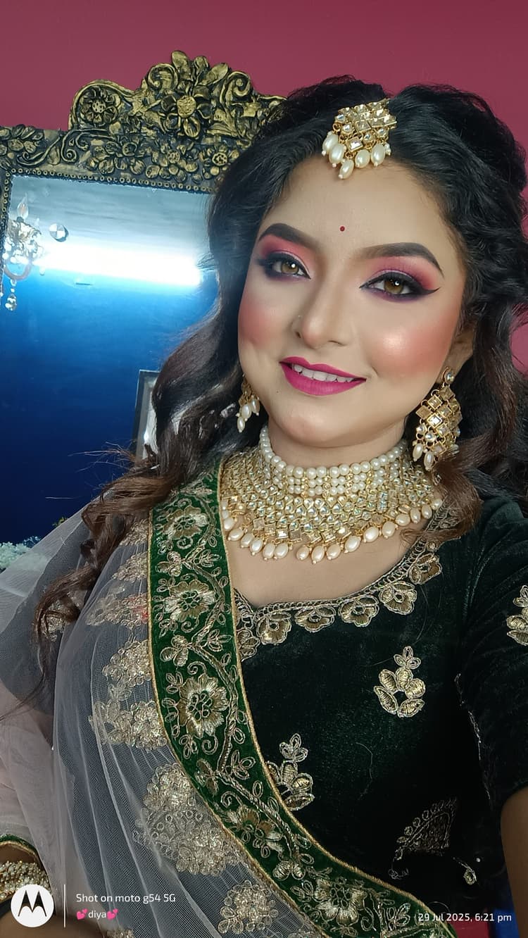 Best Bridal Makeup Artist in Kolkata | Glisten Makeover image 14