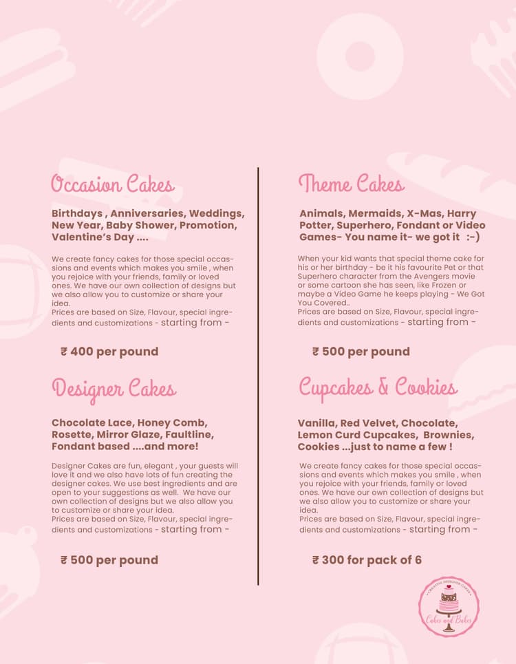 Cakes and Bakes image 2