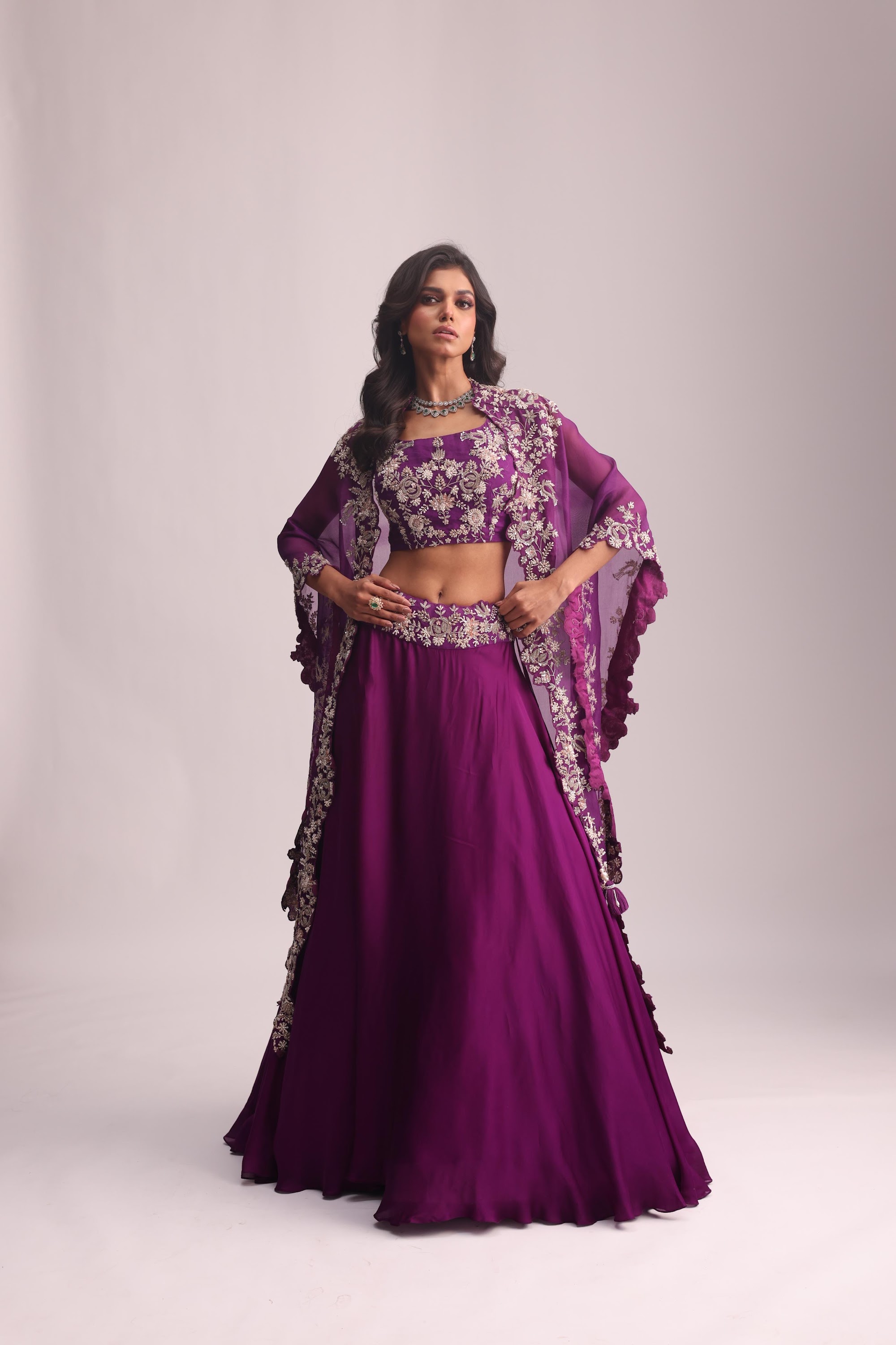 Designer bridal lehenga by Citrine - The Multi Designer Store