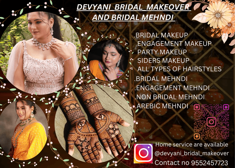 Devyani bridal makeover & mehendi image 6