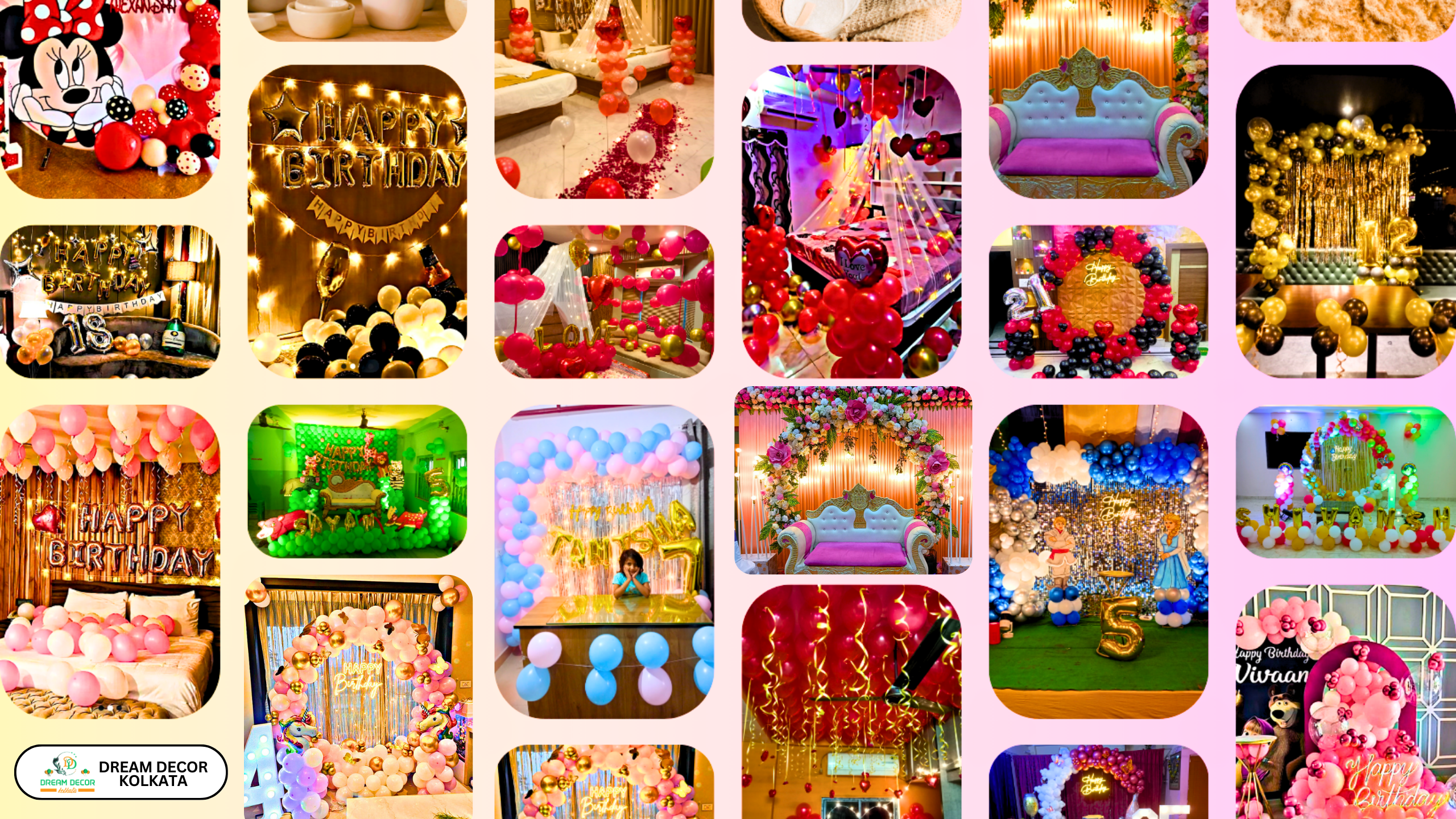 Wedding decor by Dreamz Event Balloon Decoration | Birthday Decor Kolkata