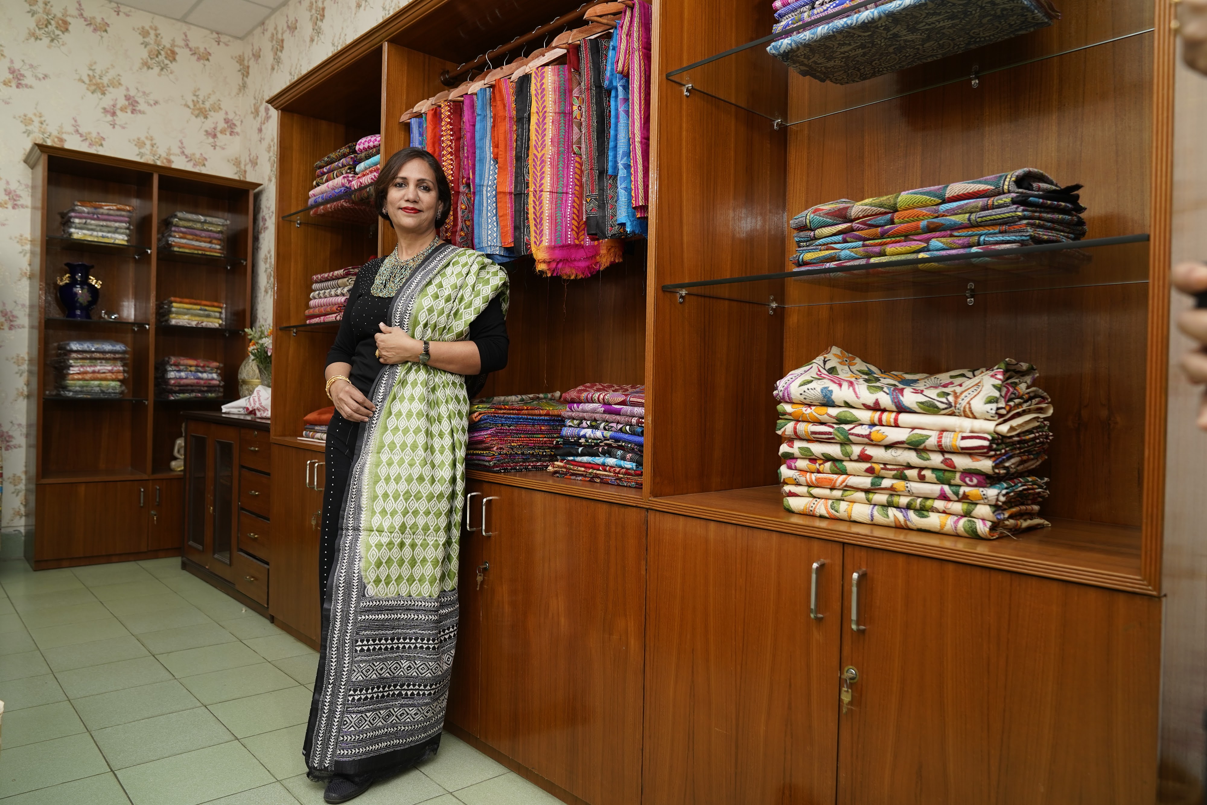 Wedding saree collection by Kantha by Farah Khan