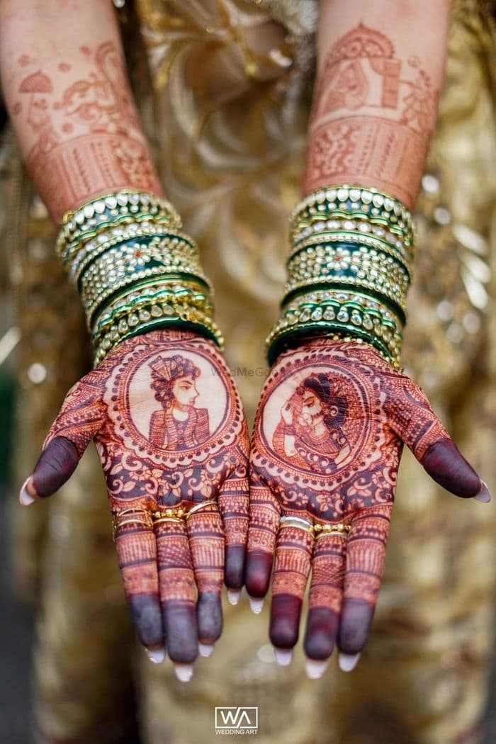 Krishna mehandi Art image 27