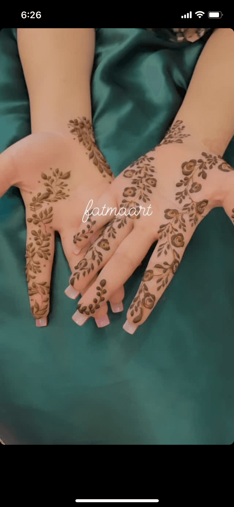 Mehendi arts by fatma image 4