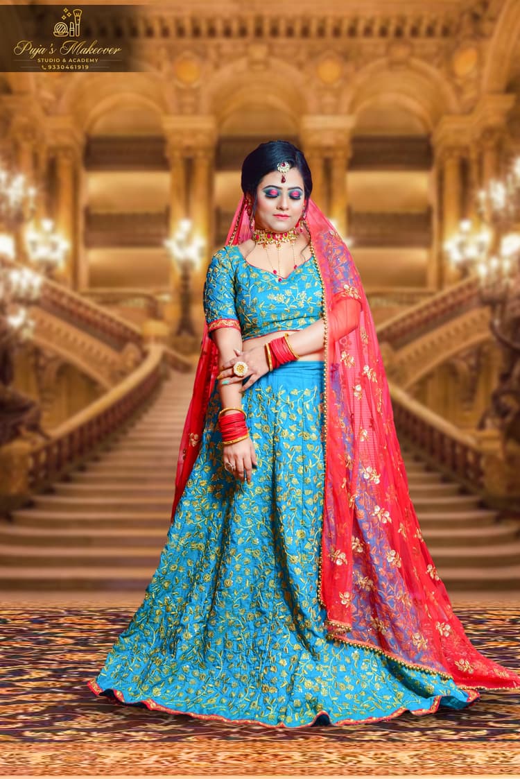 Puja's Creative Makeover - Best Bridal Makeup Artist in Kolkata - Makeup Academy - Makeup Class - Makeup Course in Kolkata image 2