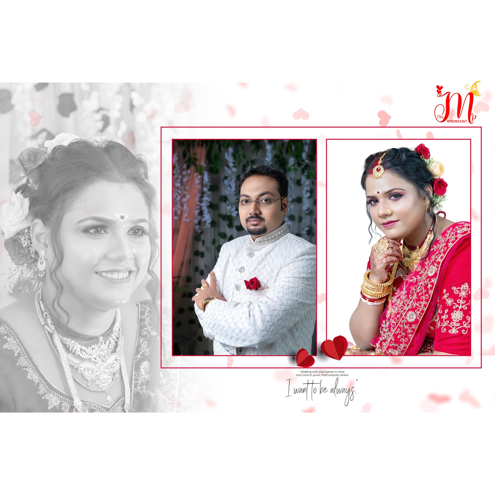 Pre wedding photography portfolio of The Mira Photography
